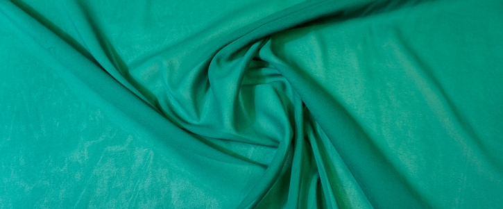 Silk chiffon - sea green