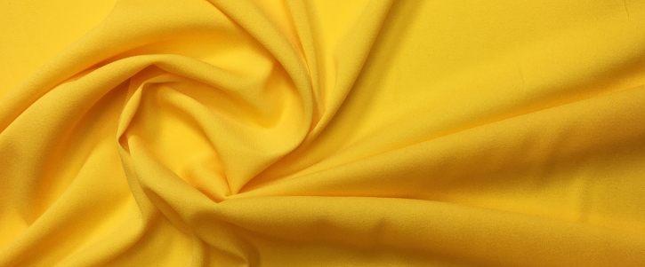 Silk georgette - sunny yellow