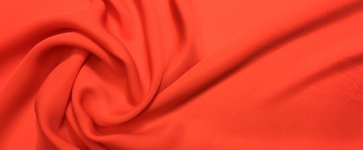 Silk crepe - orange