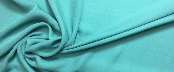 Silk crepe - turquoise