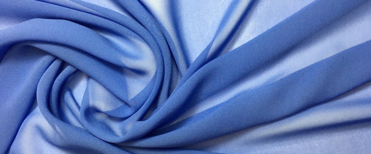 Silk georgette - ink blue