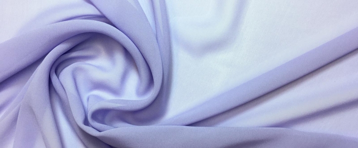 Silk georgette - light purple
