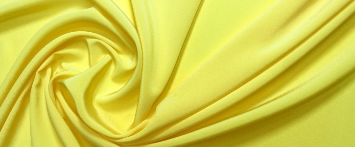 feiner Seidencrepe - gelb