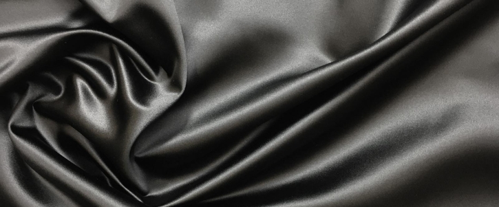 Silk duchesse - Taroni, black