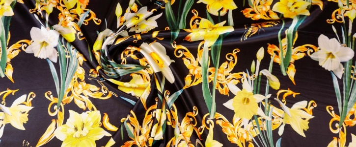 Silk stretch - Daffodils
