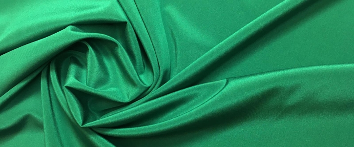 Seidencrepe - smaragdgrün