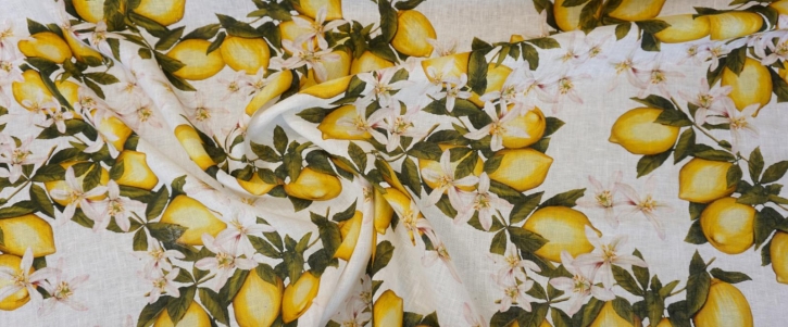 Fine linen - lemons