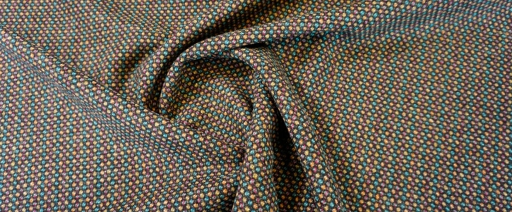Virgin wool - colorfully woven