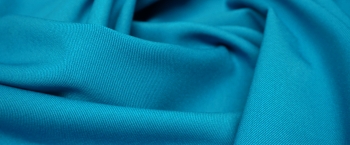 Virgin wool with lycra - blue turquoise