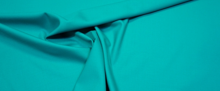 Virgin wool stretch - turquoise
