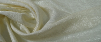 Virgin wool and silk blend - jacquard