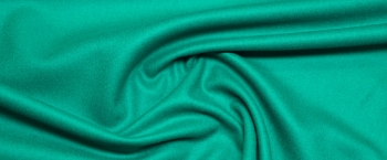 Schurwollmischung - smaragdgrün