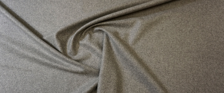 virgin wool with cashmere - stone grey