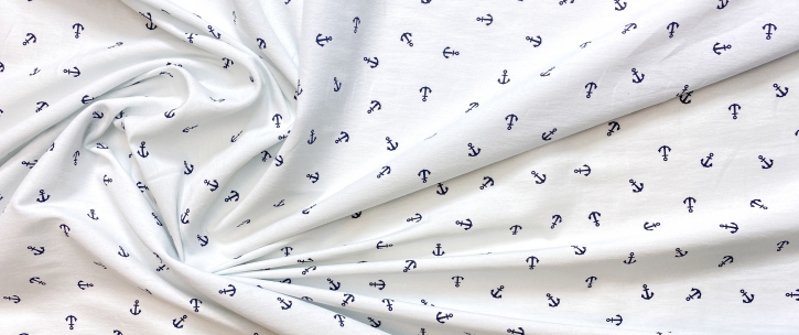 Coupon elastische Baumwolle mit Ankern