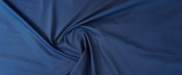 Cotton stretch - dark blue