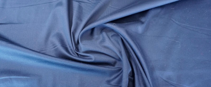 Cotton stretch - dark blue
