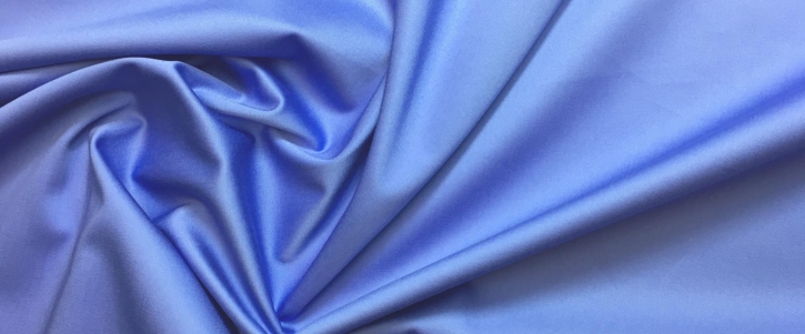 Cotton satin - lavender blue