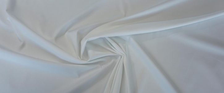Cotton stretch - white