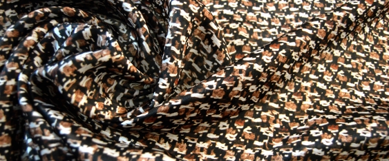 Satin - Wollfadenmuster