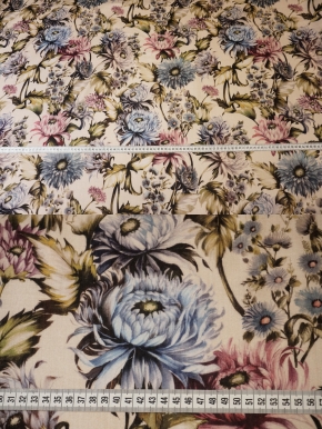 light cashmere twill - blossoms