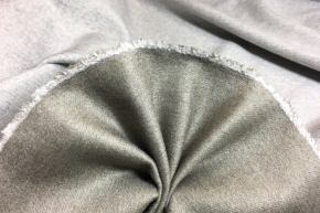 Cashmere Double Face - light gray-gray brown