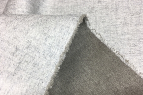 Cashmere Double Face - light gray-gray brown