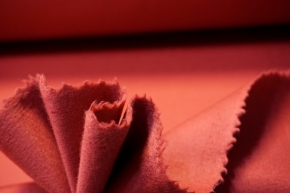 Doppelgewebe - erdbeer