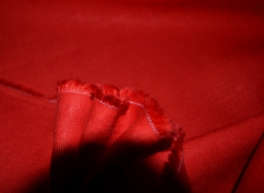 Linen, red - pants quality