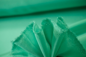 Silk crepe - sea green
