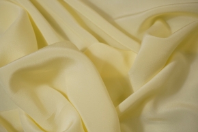 light silk crepe - delicate yellow
