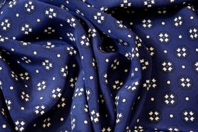 Silk crepe - tie pattern