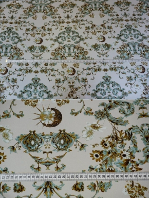 Silk crepe - Chateau design