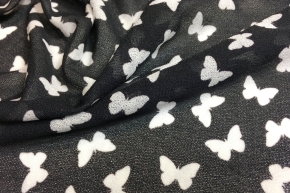 Silk jersey - butterflies