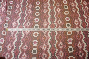 Silk chiffon - geometric pattern