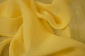 Silk chiffon - sun yellow