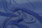 Seidenchiffon - tintenblau