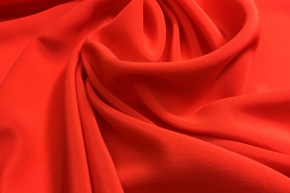 Crepe - fiery red