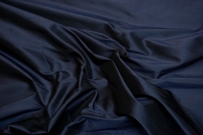 Seidendupion - schwarz/blau