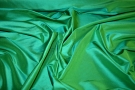 Dupion silk - yellow-green