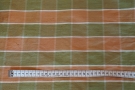 Dupion silk - large checked pattern