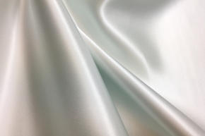 Lining silk - satin, light grey