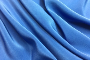 Lining silk - Crepe de Chine, royal blue