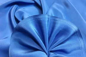 Lining silk - Crepe de Chine, royal blue