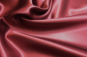 Lining silk - satin, burgundy