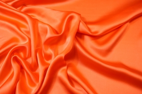 Silk satin - orange