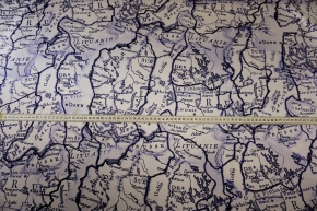 Seidensatin - Landkarte
