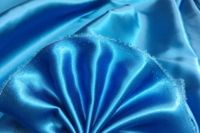 Silk satin - sky blue