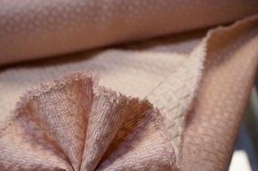 Silk with wool - tea rose