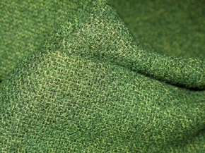 Virgin wool blend - green / yellow
