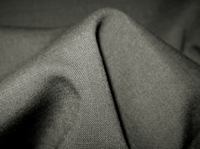 Schurwollmischung - grau